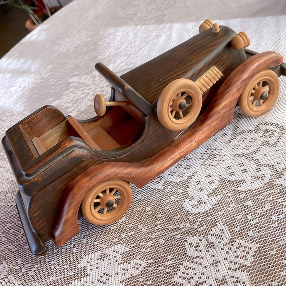 VTG Wooden Antique Convertible